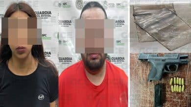 pareja detenida armas droga