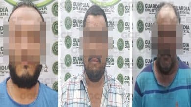 tres detenidos violencia familiar