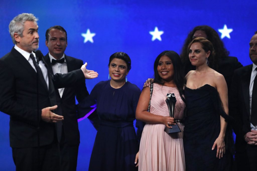 Critic's Choice Awards Alfonso Cuarón Yalitza Aparicio