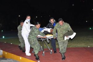 potosino ayudando a huachicoleros
