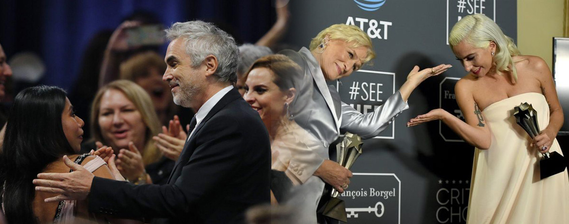 Cuaron Lady Gaga Premios Critic's Choice Awards