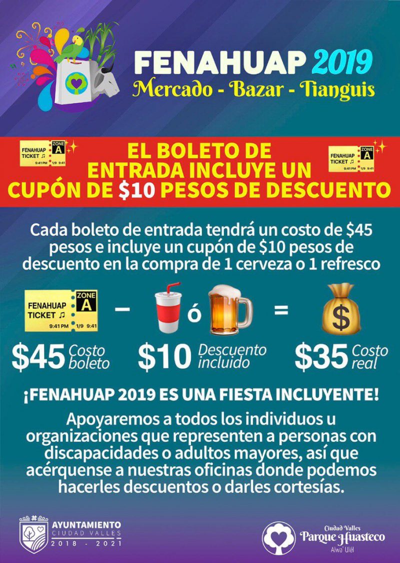 cupón FENAHUAP