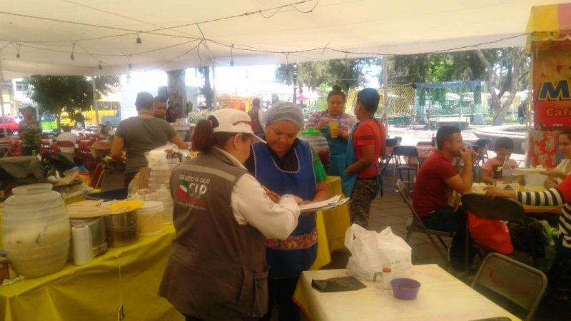 Secretaría de Salud informa resultados del operativo en la Feria Nacional de la Enchilada 2019
