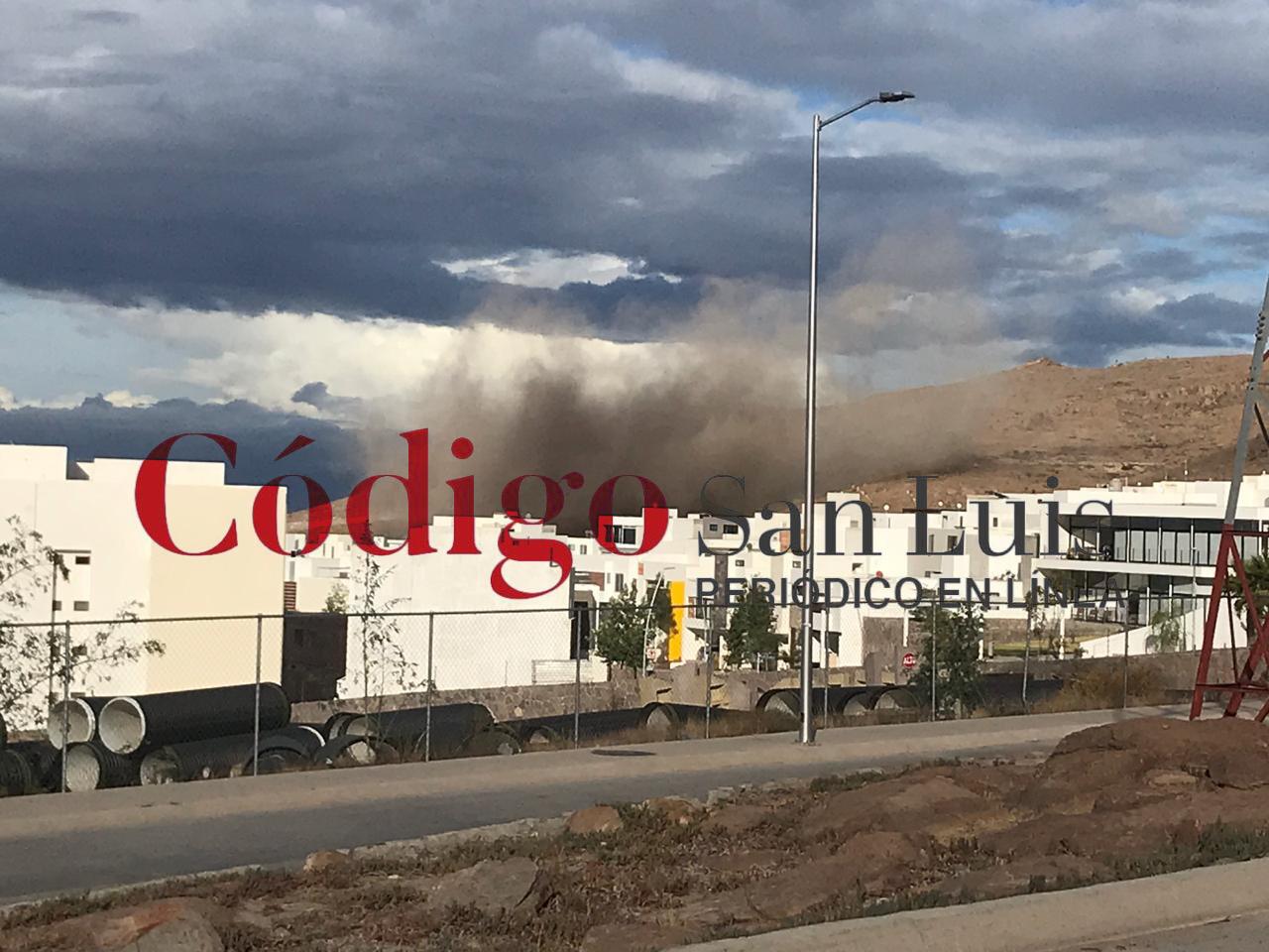 detonaciones en Pedregal