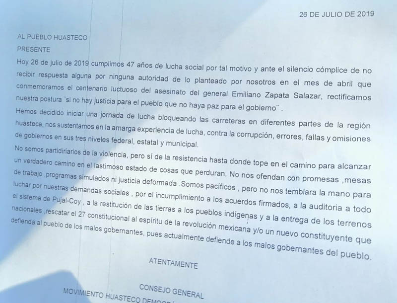 mhd - bloqueo - huasteca