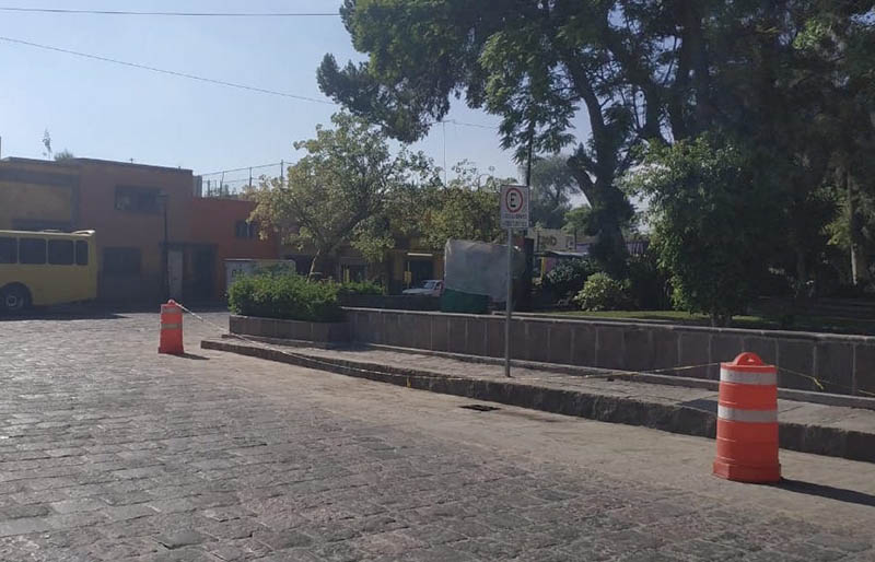bloquean barrio san sebastian 