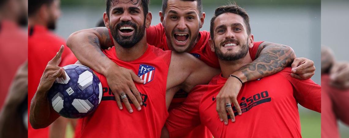 Atlético de Madrid se enfrenta al Atlético de San Luis