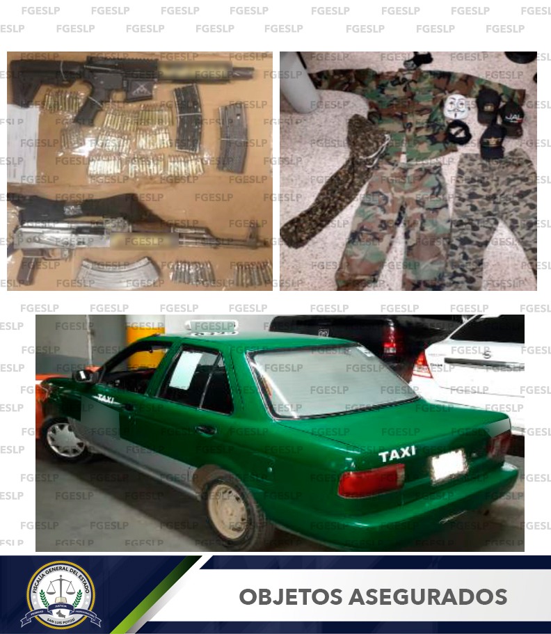 detenidos con armas largas en la general i martinez 1