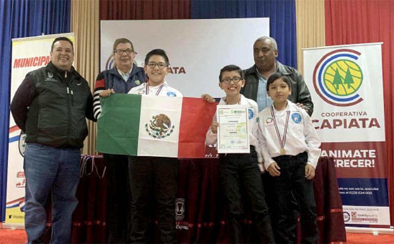 potosinos Victor Ivan Aguilar Martinez, Luis Ivan Lopez Ibarra y Carlos Lopez Esparza