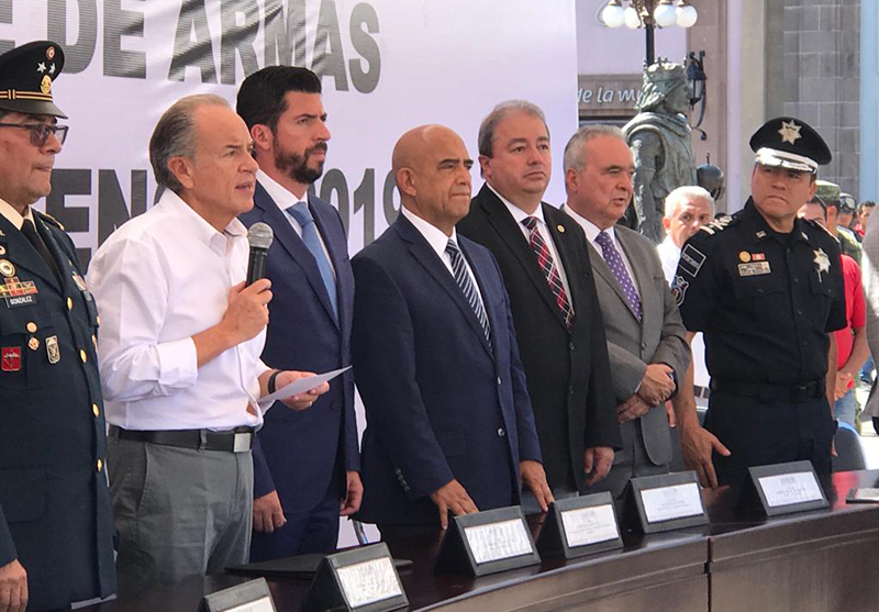 canje de armas