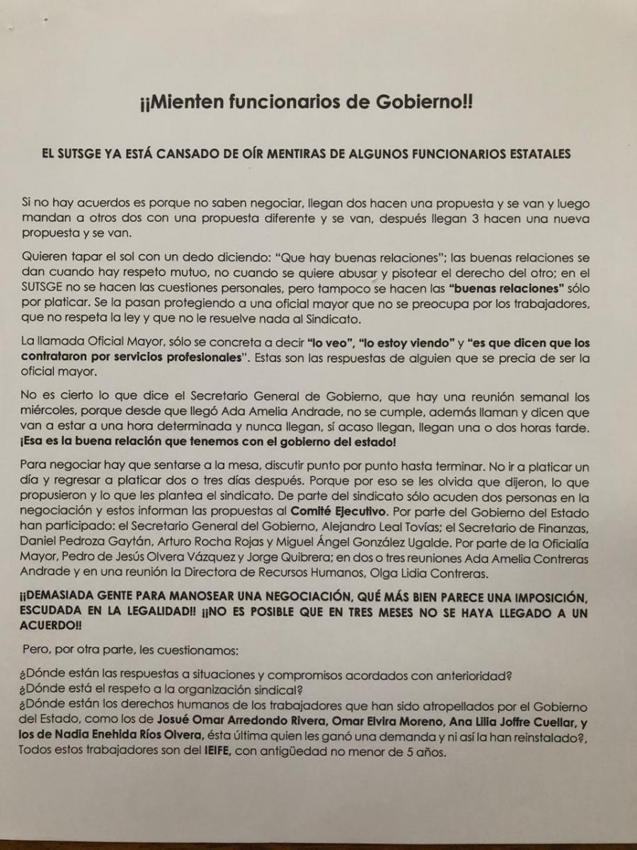 documento SUTSGE