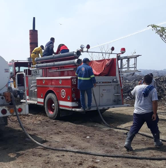 incendio tiradero municipal valles