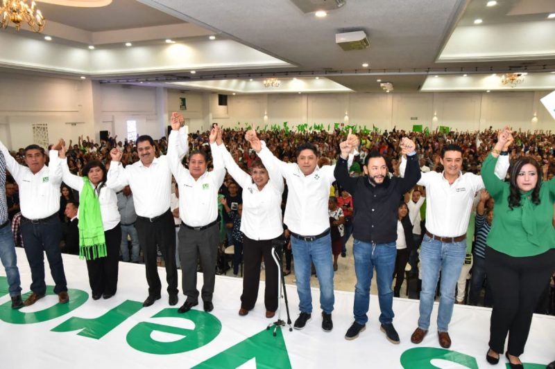 Partido Verde Villafuerte Héctor Serrano Emmanuel Ramos