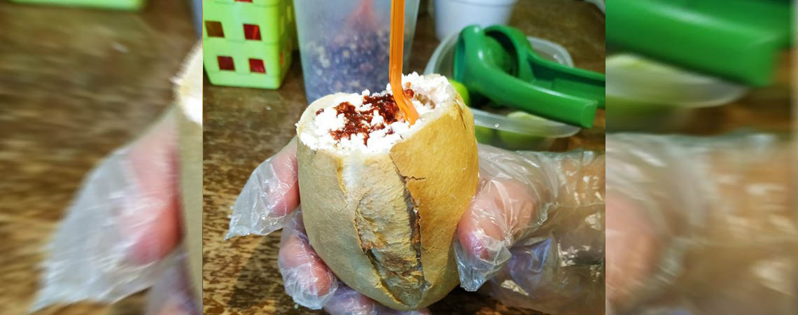 bolillo con elote boliesquite trolelote bolielote