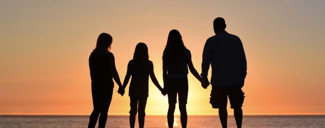 familia playa