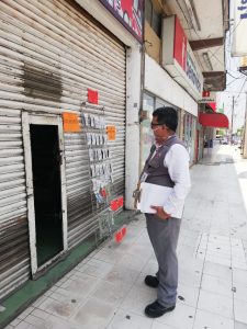 suspenden negocios en valles