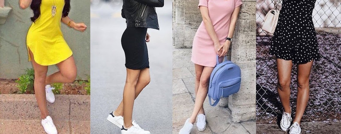 Los mejores looks con zapatillas deportivas blancas para el verano – Código  San Luis – Periódico en línea