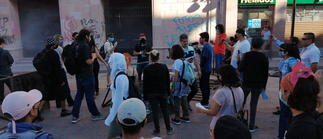 vandalizan el congreso - el Centro Histórico