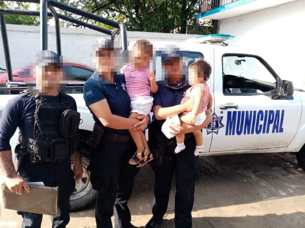 dos menores abandonados