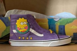 vans x the simpsons