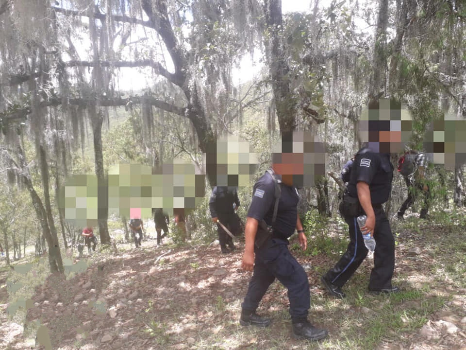 turistas extraviados sierra de álvarez