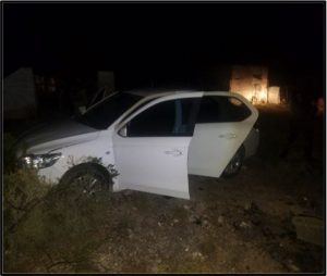 vehículo abandonado