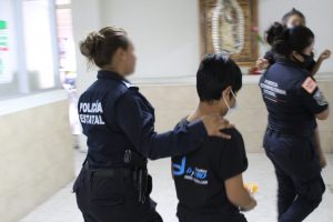 dos menores maltratados 