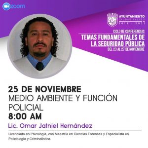 conferencia de seguridad pública al funcionariado del ayuntamiento de Valles