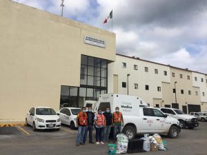 personal de salud va a Tabasco