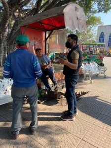 kits sanitarios en valles entrega