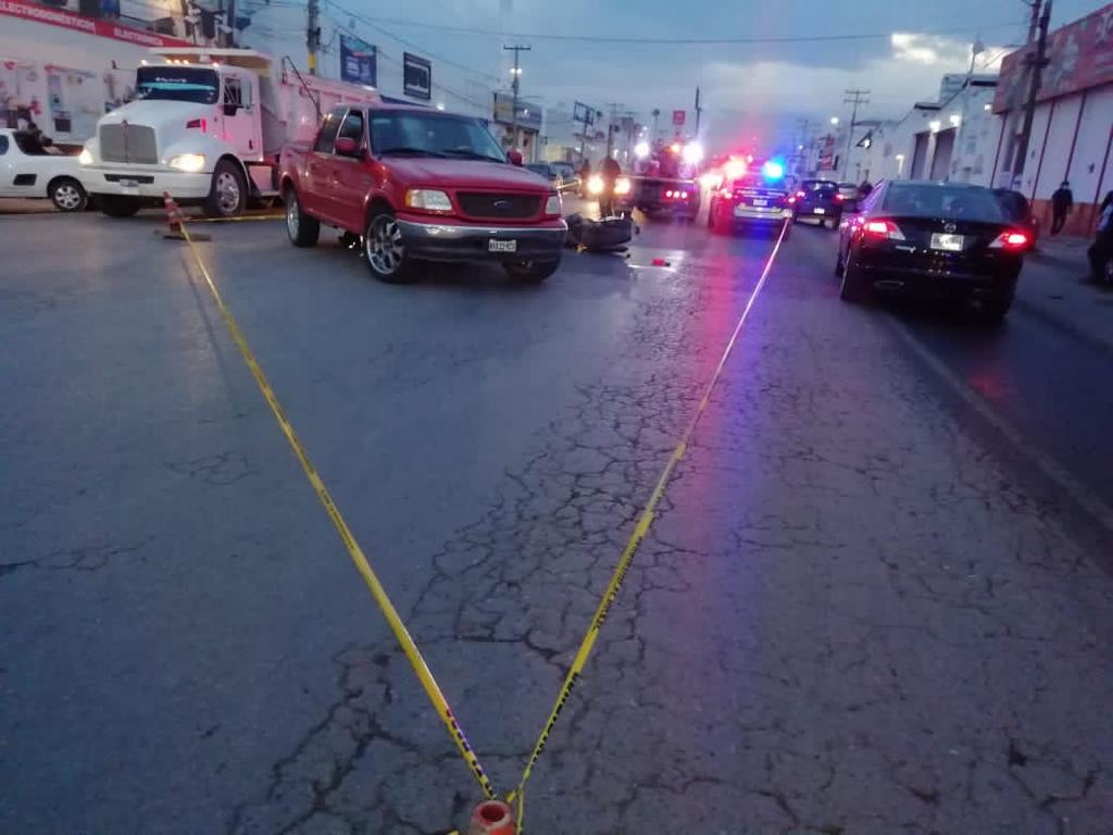 motociclista muerto