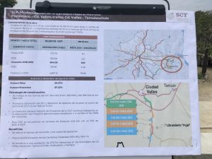 Ernesto Cepeda Aldape, director general del Centro SCT, supervisaron los trabajos de modernización de la carretera Valles-Tamazunchale.  Cepeda Aldape, destacó que este proyecto de conectividad
