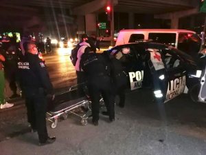 policías municipales lesionados en soledad 