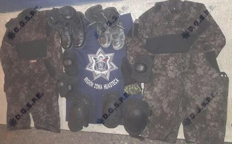 detenidos - célula criminal zona huasteca