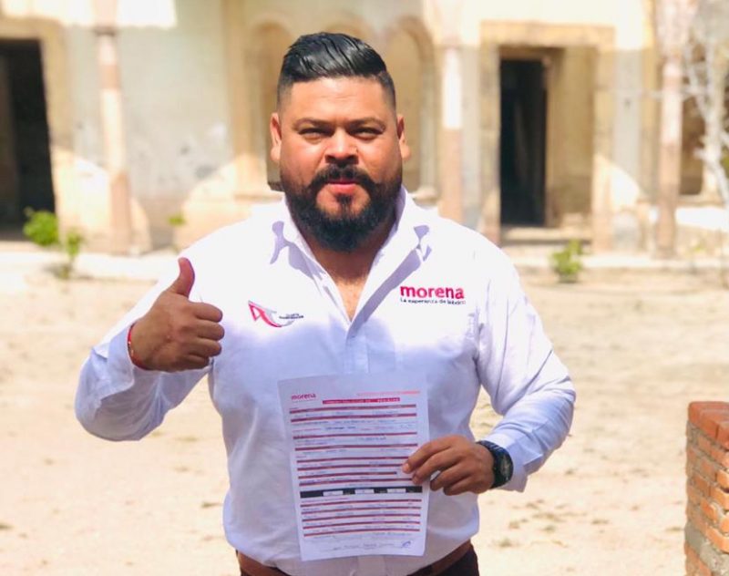 Se registra Juan Saucedo Colchado para diputado local Código San Luis