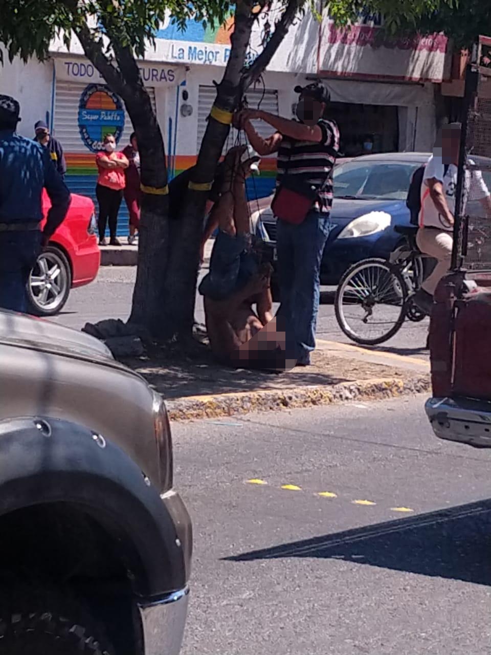 linchan a presunto ladrón en la colonia Satélite