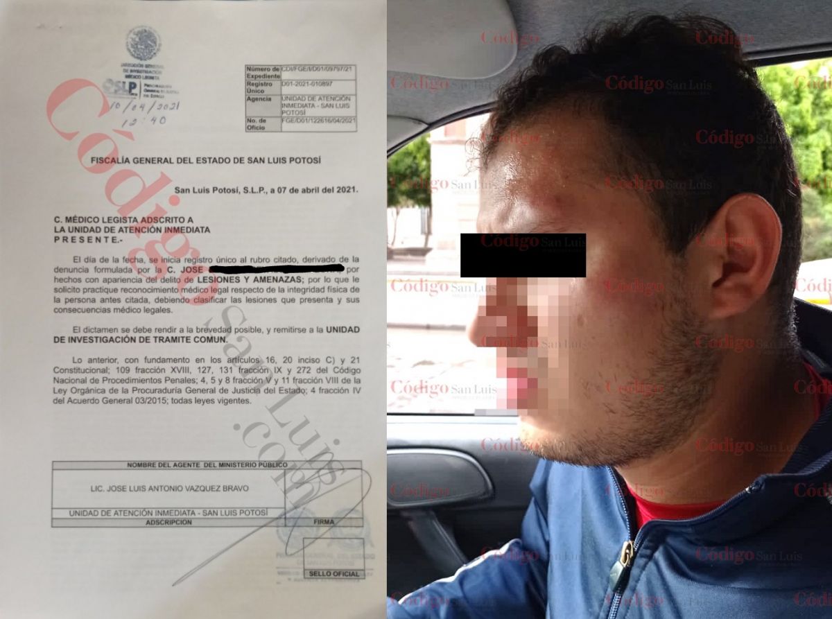 víctima de violencia