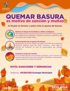 quemas de basura - incendios 