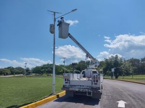 Cámaras de vigilancia parque Tantocob Valles