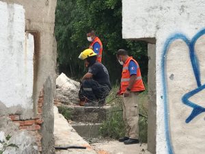 derrumbe de inmueble