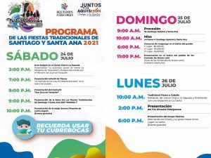 Fiestas Santiago y Santa Ana en Aquismón