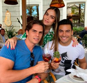 Ximena Navarrete, Juan Carlos Valladares, Carlos Rivera 