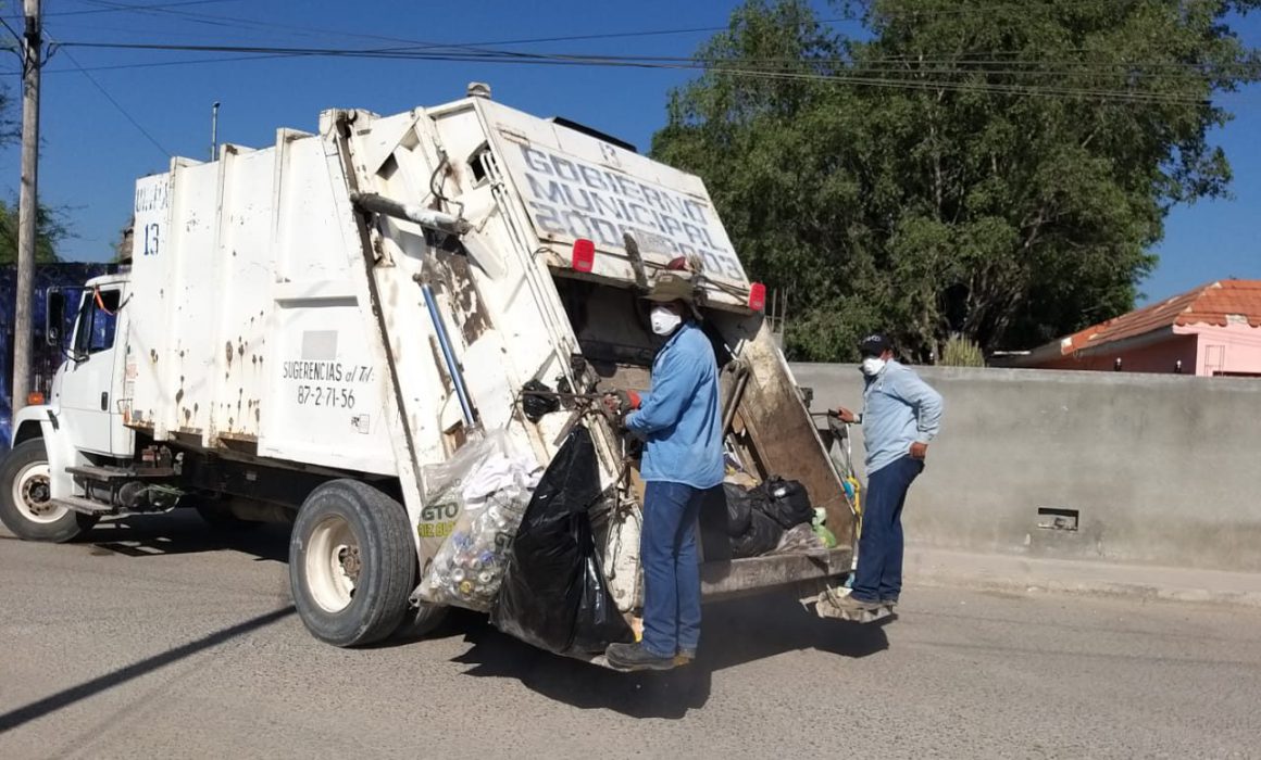 Feto en la basura en Rioverde