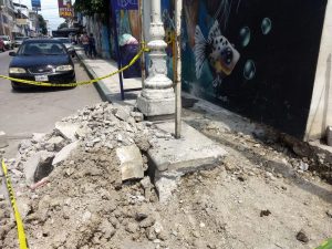 construcción de rampas en Valles