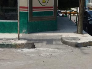 construcción de rampas en Valles