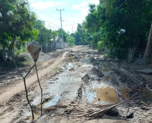 Colonia Mirasol Tamuín - obras chafas
