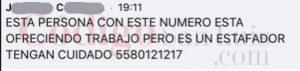 Estafas a través de redes sociales 