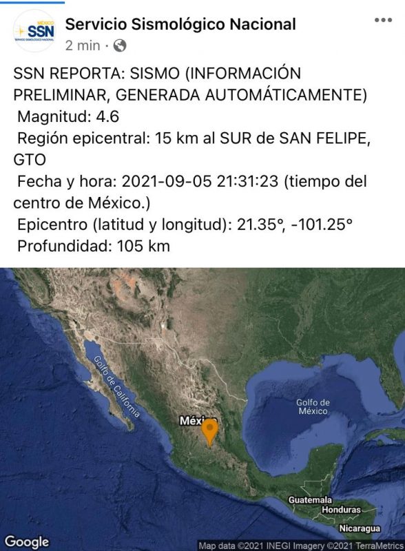 Temblo en San Luis Potosí