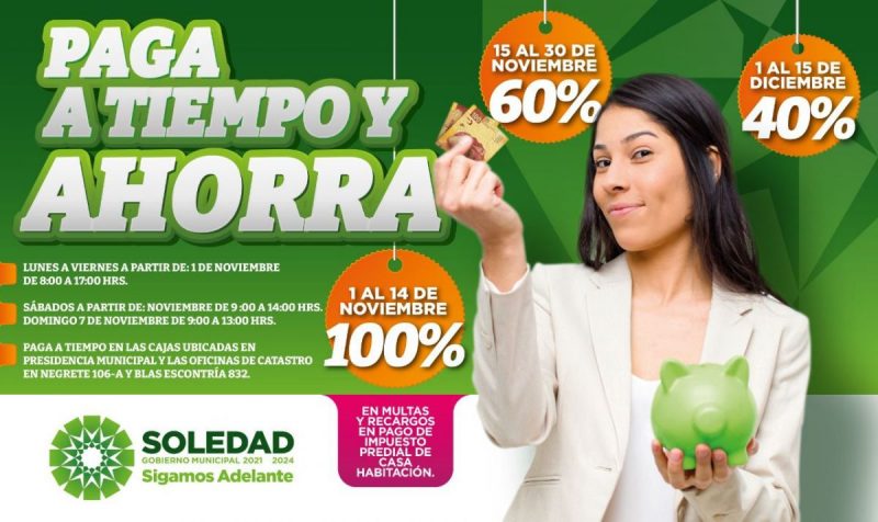CATASTRO soledad descuento