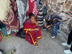 agresión comerciante indígena triqui - centro historico
